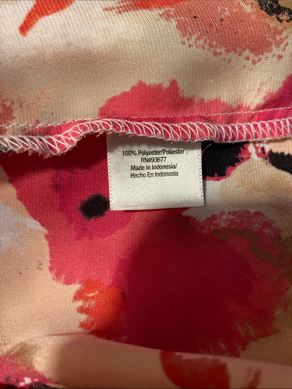 Duo Maternity Shades of Pink & Brown SS Top XL (Maternity) - Picture 5 of 8
